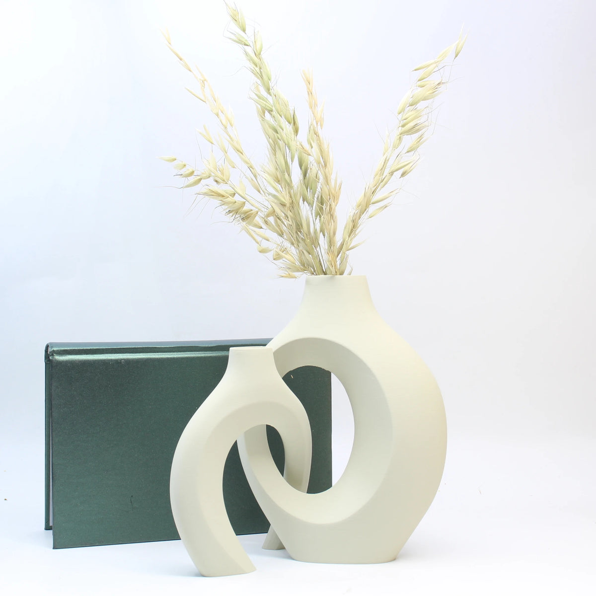 Duo de vases « Câlin » en céramique