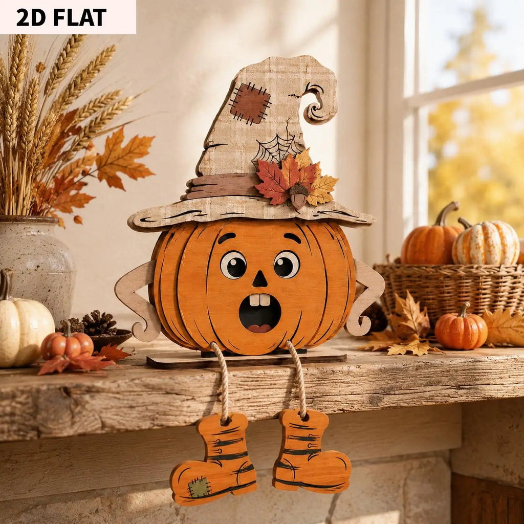 Plaques décoratives automne et Halloween en bois