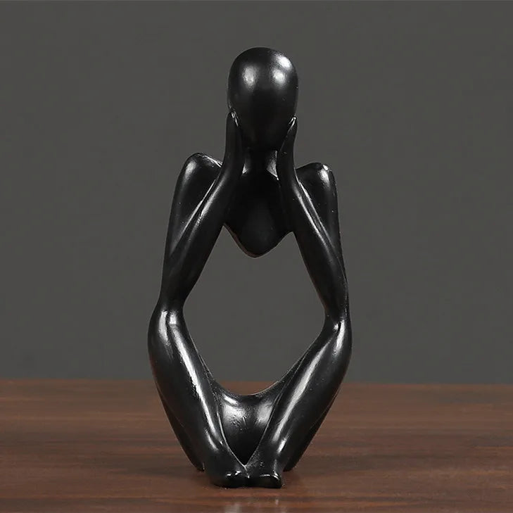Statuette penseur abstrait nordique – photo 7