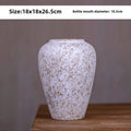 Vase en céramique style wabi-sabi