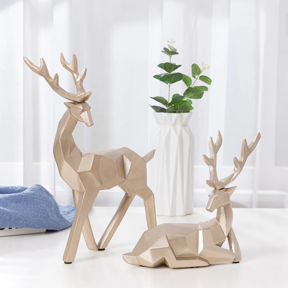 Cerf géométrique décoratif – photo 6