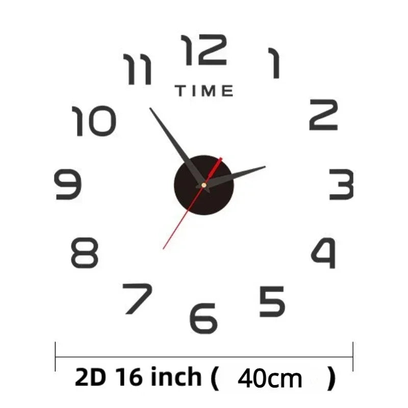 Horloge murale effet miroir – photo 5