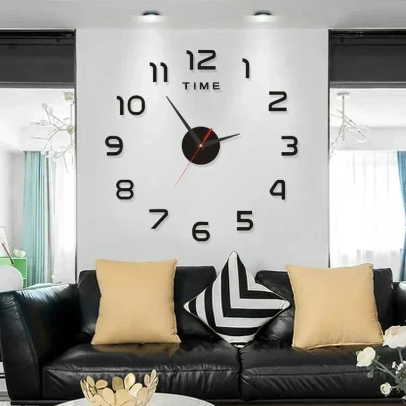 Horloge murale effet miroir – photo 3
