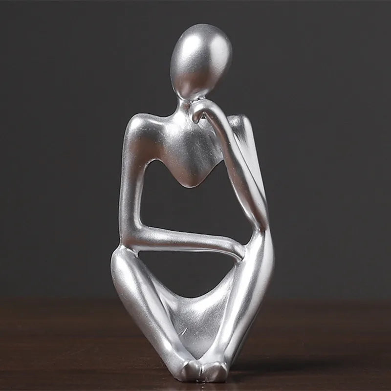 Statuette penseur abstrait nordique – photo 14