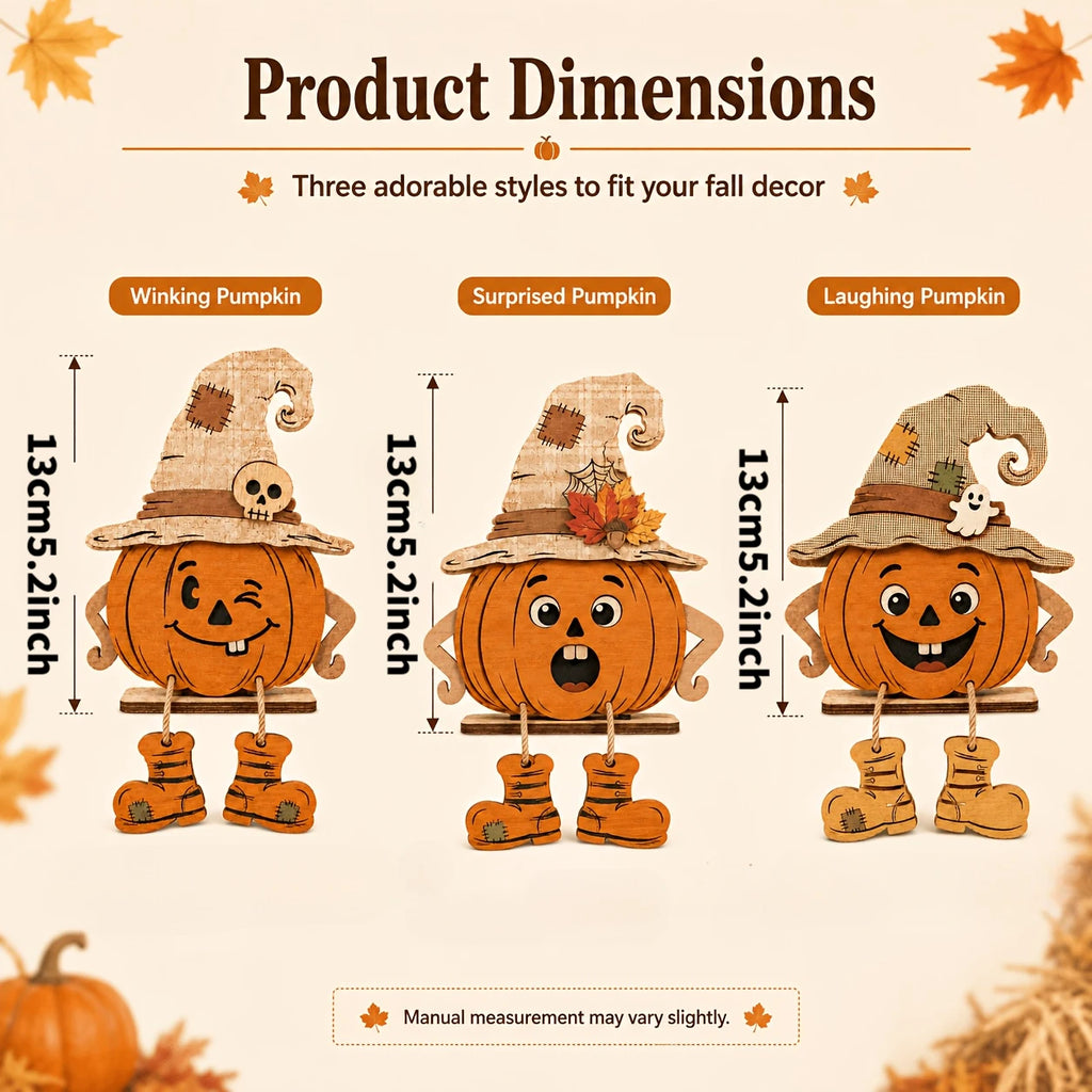 Plaques décoratives automne et Halloween en bois