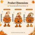 Plaques décoratives automne et Halloween en bois