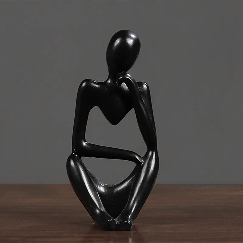 Statuette penseur abstrait nordique – photo 12