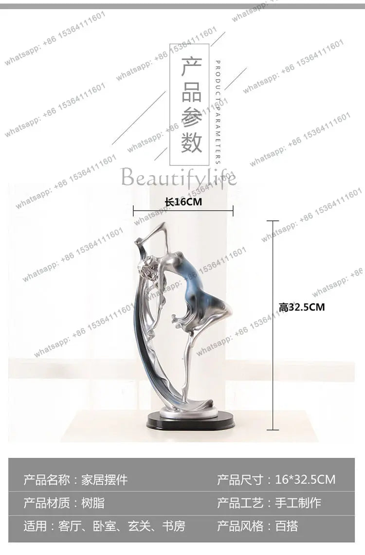 Statuette danseuse en résine – Grand modèle