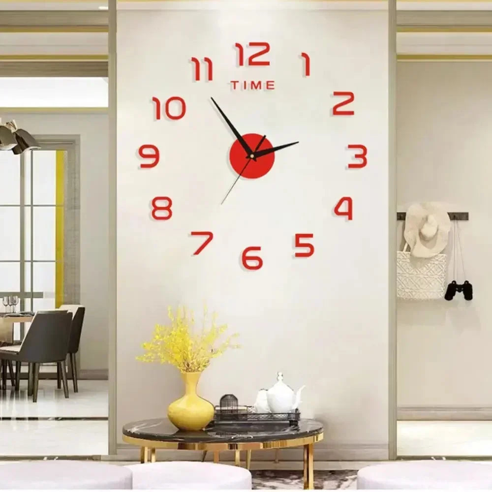 Horloge murale effet miroir – photo 2