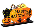 Décoration de table Halloween en bois – 3 modèles