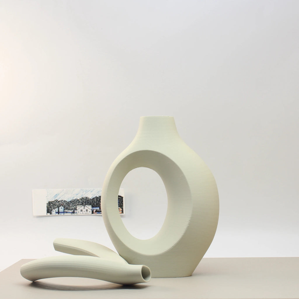 Duo de vases « Câlin » en céramique